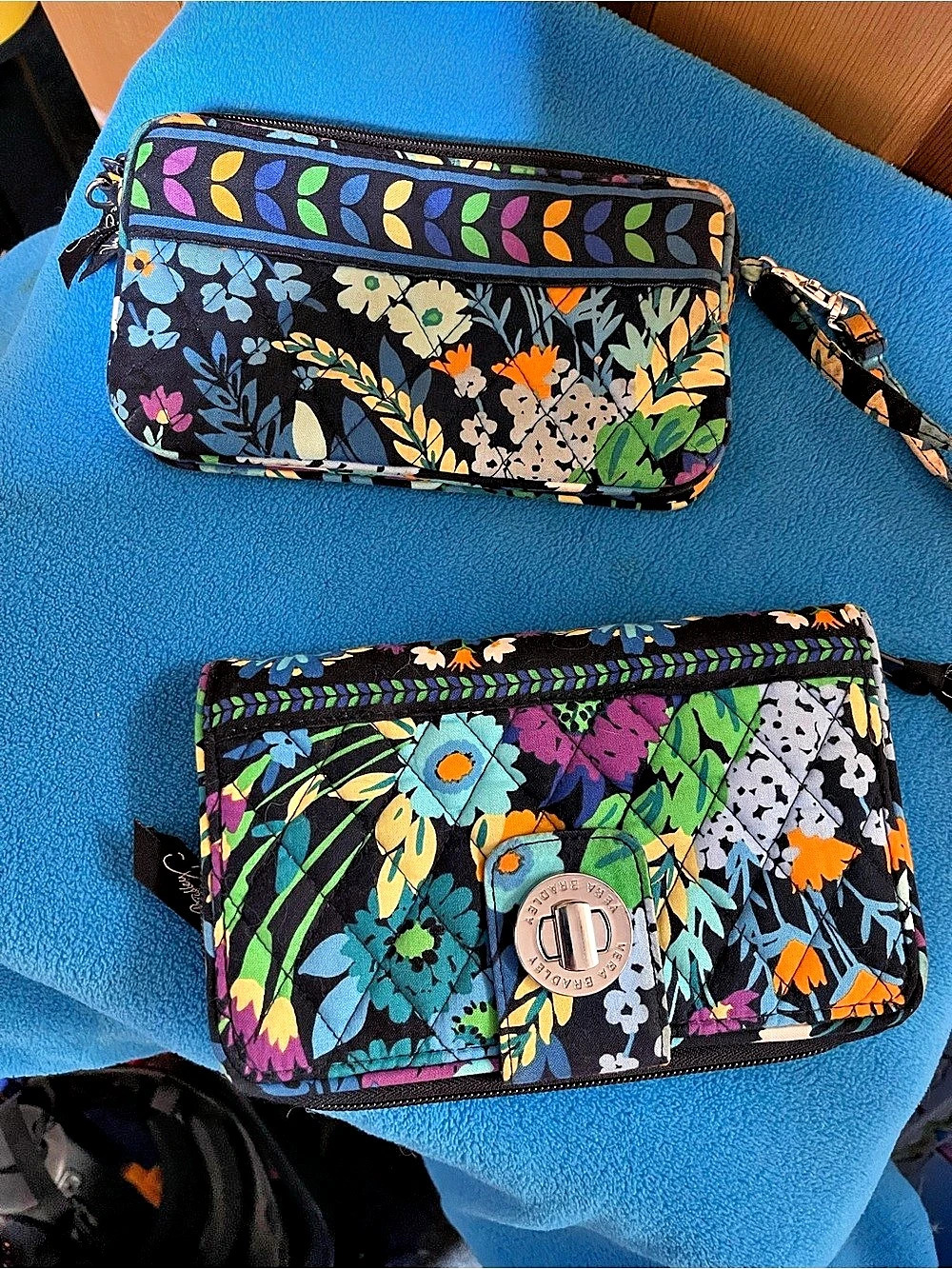 Vera Bradley Midnight Blues wallets